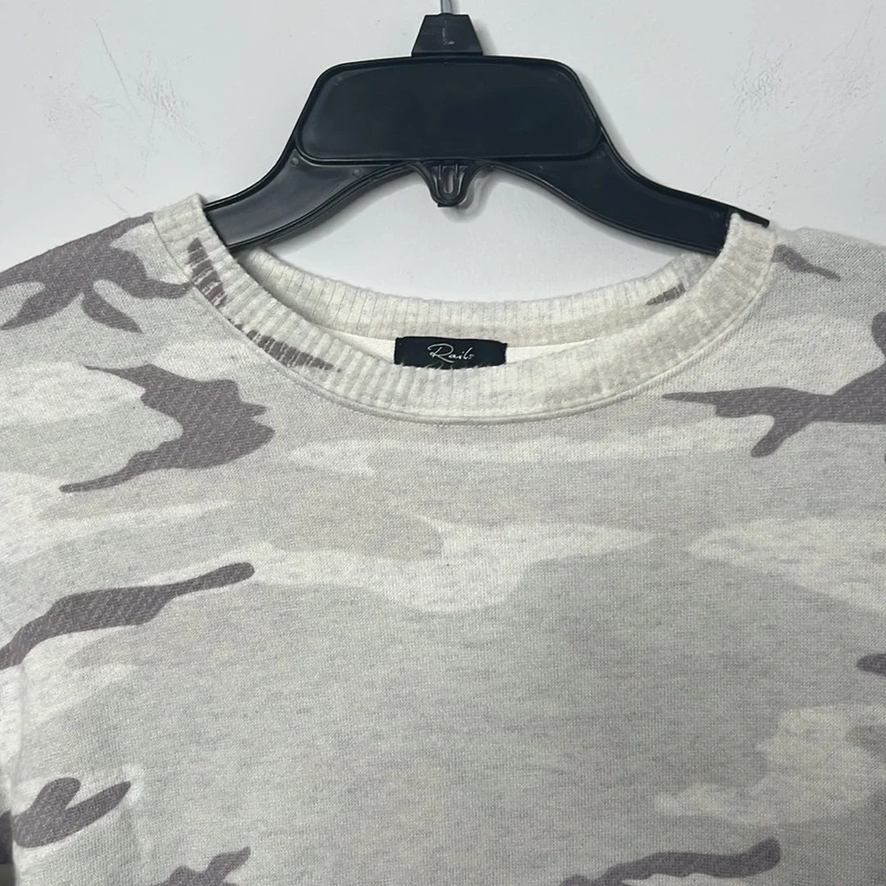 Rails Ramona Camo Pullover Sweater - Picture 4 of 8